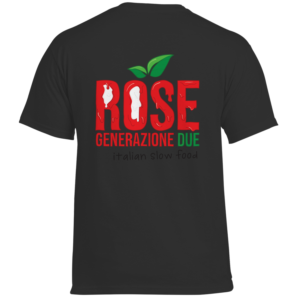 ROSE "Tomato Drip" Heavy Cotton Shirt