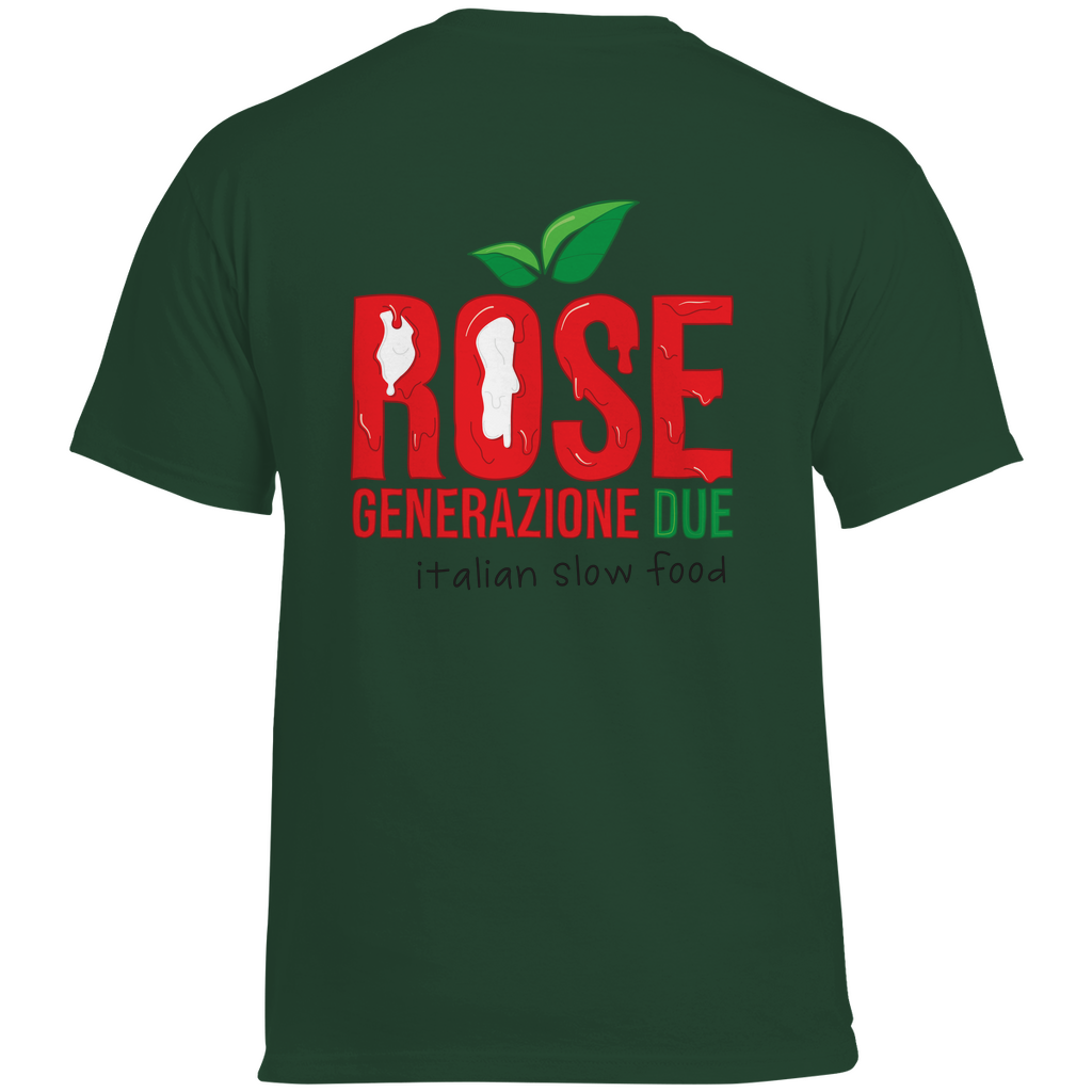 ROSE "Tomato Drip" Heavy Cotton Shirt
