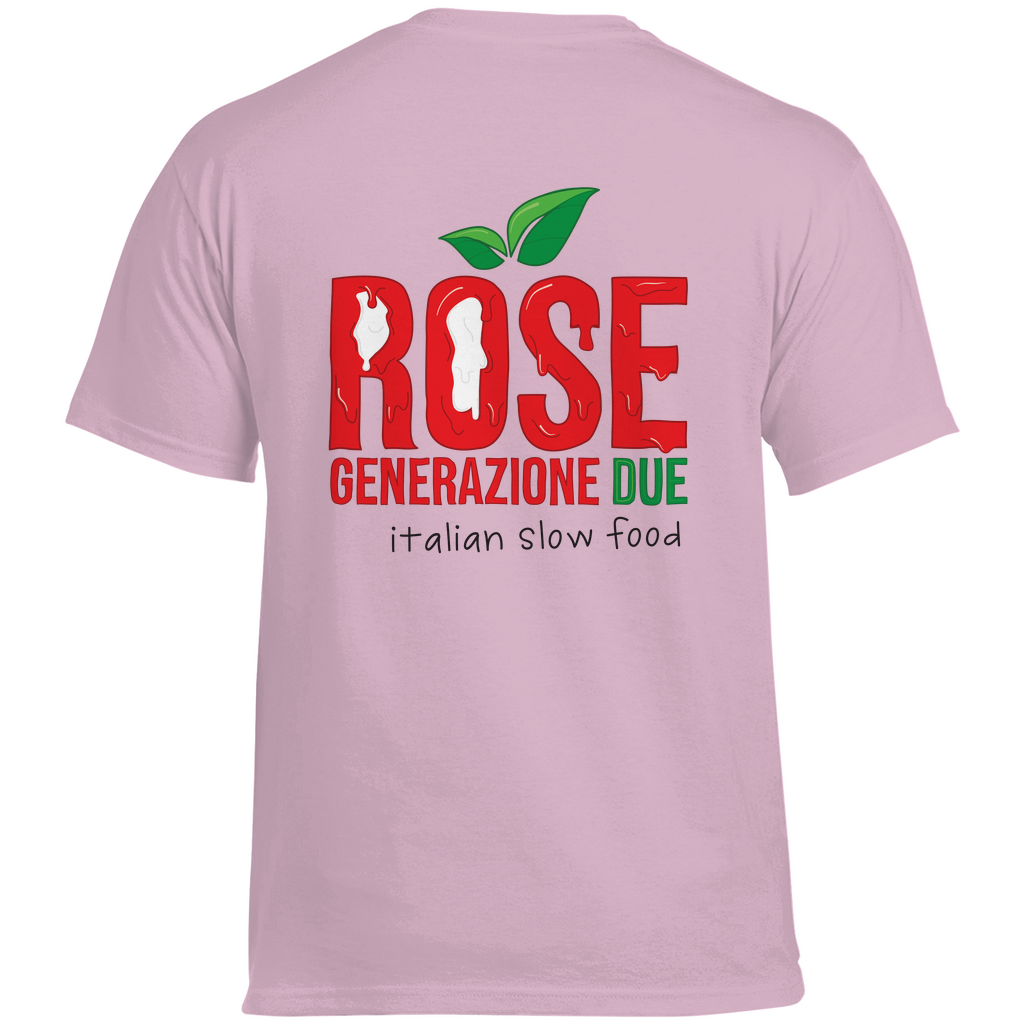 ROSE "Tomato Drip" Heavy Cotton Shirt