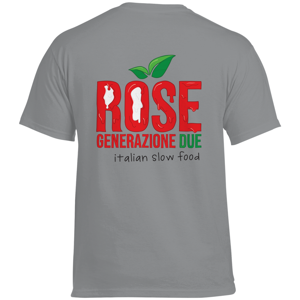 ROSE "Tomato Drip" Heavy Cotton Shirt