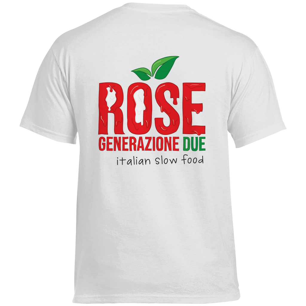 ROSE "Tomato Drip" Heavy Cotton Shirt