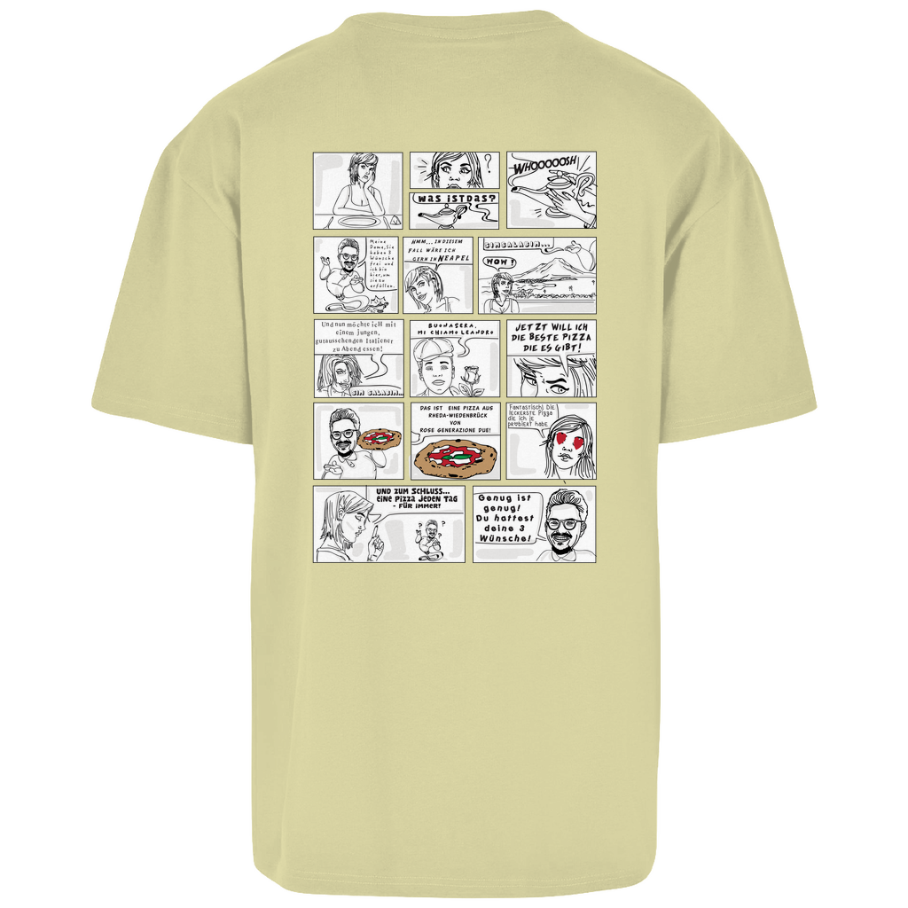 ROSE "Pizza Comic" Oversized Shirt