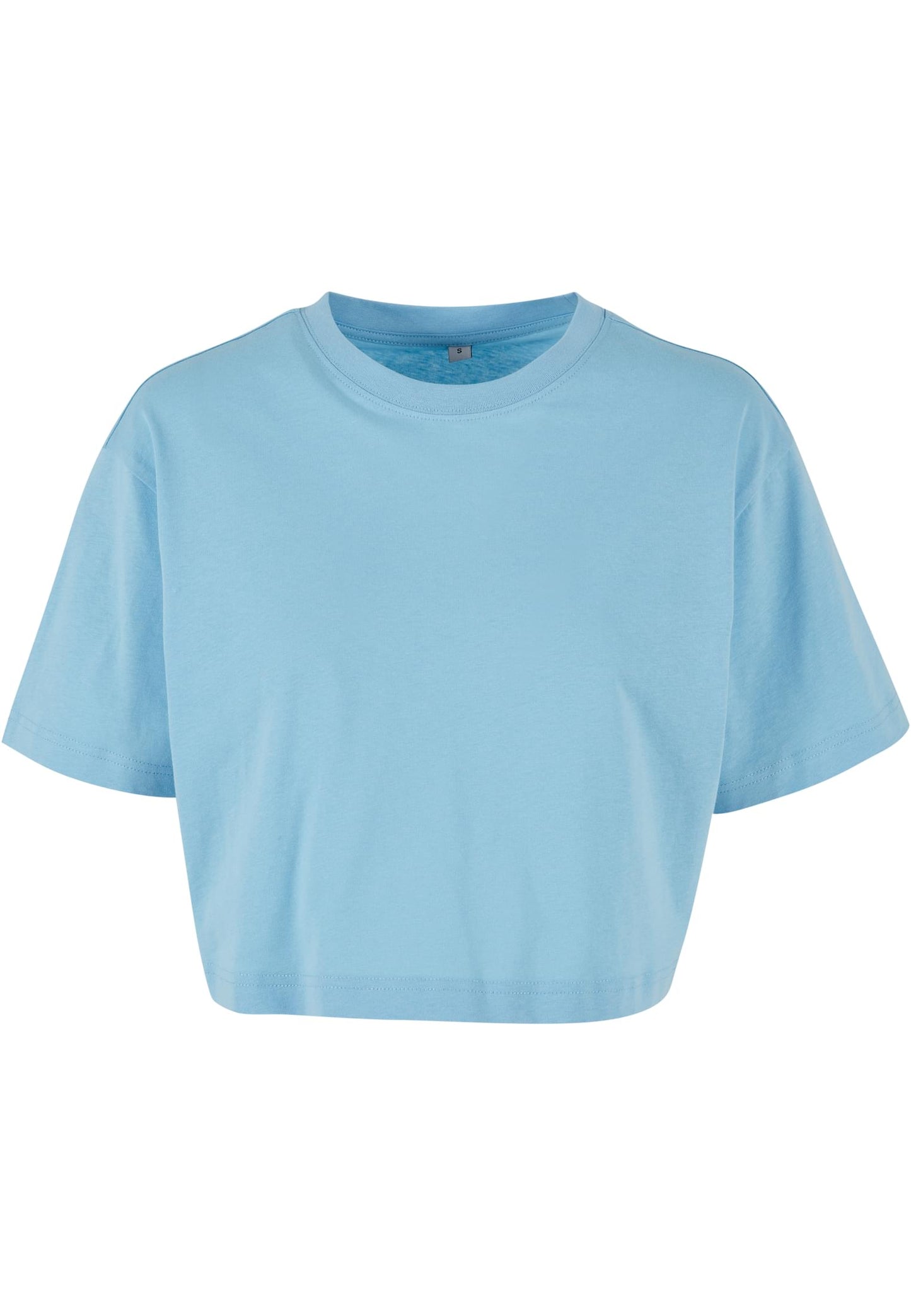 ROSE "Heart" Ladies Oversized Crop Shirt