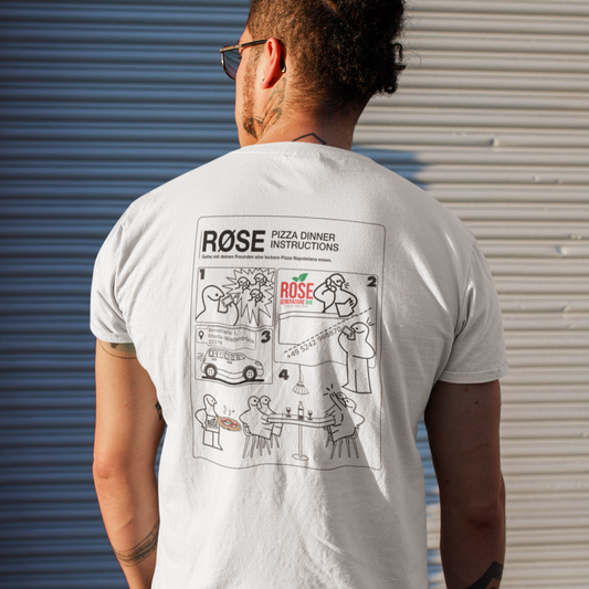 ROSE "Dinner Instructions" Heavy Cotton Shirt