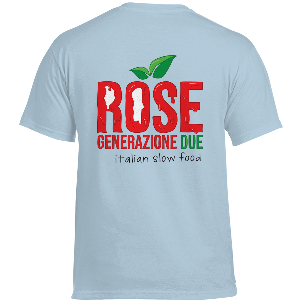 ROSE "Tomato Drip" Heavy Cotton Shirt