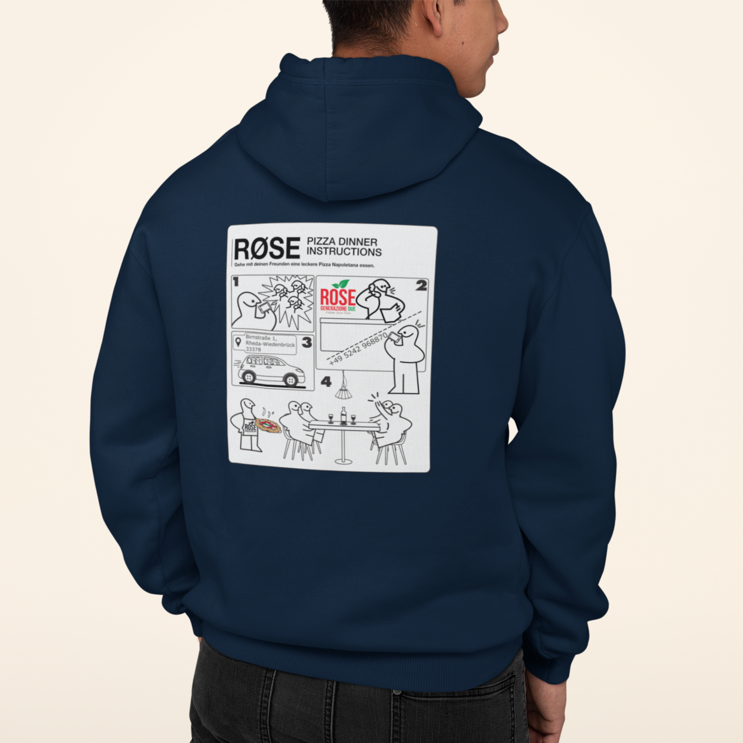 Unisex Oversized Zipper-Hoodie