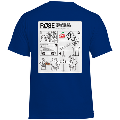 ROSE "Dinner Instructions" Heavy Cotton Shirt