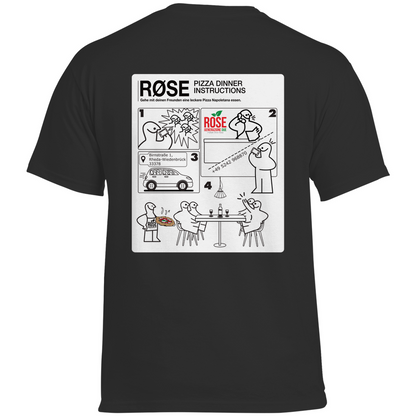 ROSE "Dinner Instructions" Heavy Cotton Shirt