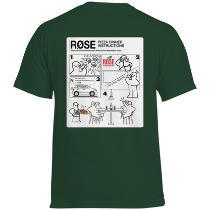ROSE "Dinner Instructions" Heavy Cotton Shirt