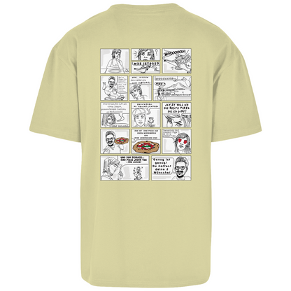 ROSE "Pizza Comic" Oversized Shirt