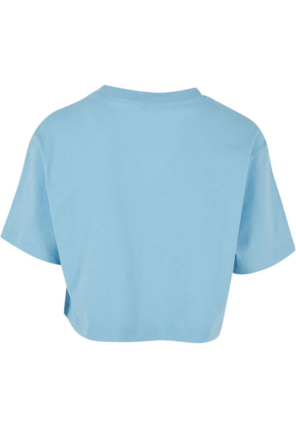 ROSE "Heart" Ladies Oversized Crop Shirt