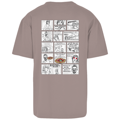 ROSE "Pizza Comic" Oversized Shirt