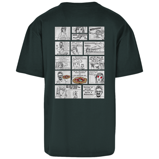 ROSE "Pizza Comic" Oversized Shirt